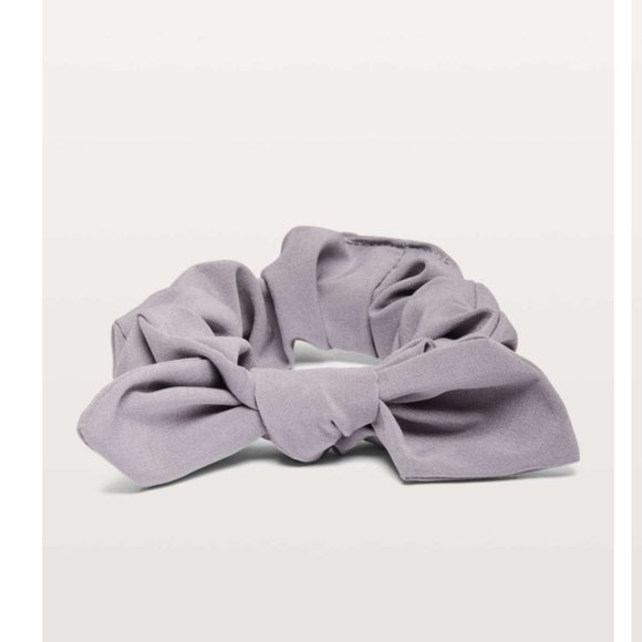 lululemon athletica Accessories - LULULEMON Purple Uplifting Scrunchie *Bow